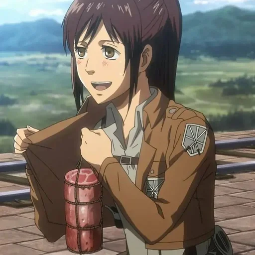 аниме мультфильм человеческое лицо