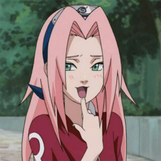 anime cartoon human face