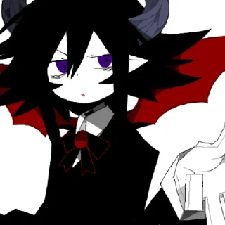 Sticker 𝘴𝘢𝘵𝘢𝘯𝘪𝘤𝘬 ⁰¹  @okegomstickerss - 6