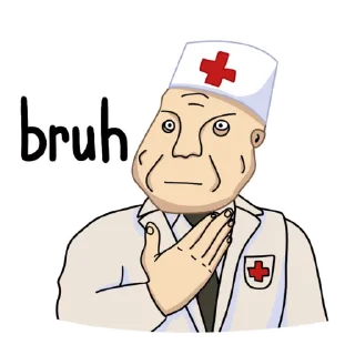 Стикер Санитар @nyanway - 4