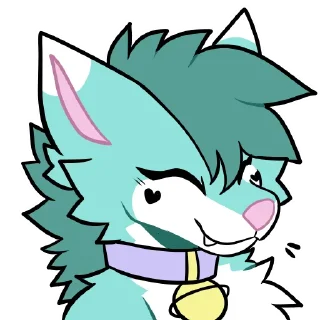 Sticker Saturn Husky! @cosmicsaturn - 6