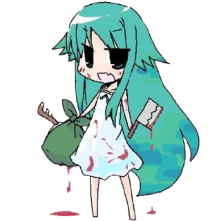 Sticker ᜊ( ' ⩊ '𖦹)ᜊ Saya! by @an1meshn4yawik1pedia - 4