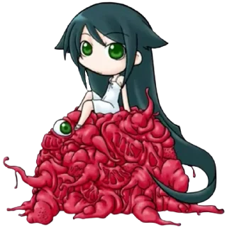 Sticker ᜊ( ' ⩊ '𖦹)ᜊ Saya! by @an1meshn4yawik1pedia - 1