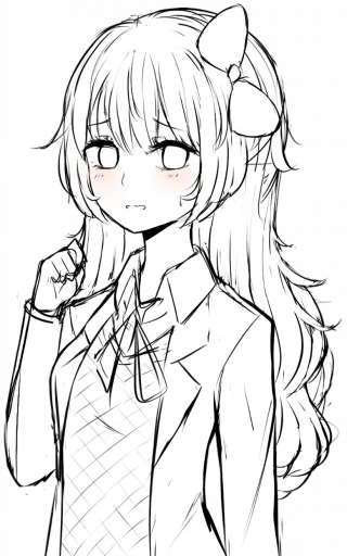 Стикер sayori.chr - 7