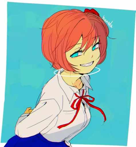 Стикер sayori.chr - 6