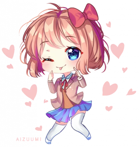 Стикер sayori.chr - 5