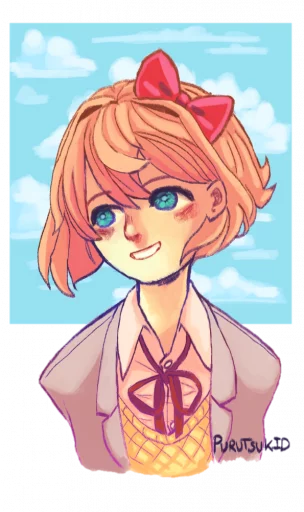 Стикер sayori.chr - 3