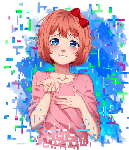 Стикер sayori.chr - 1
