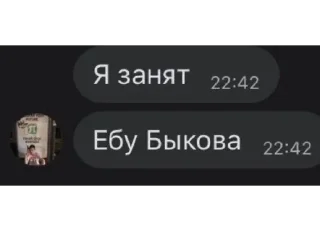 Стикер $bebra$ - 8