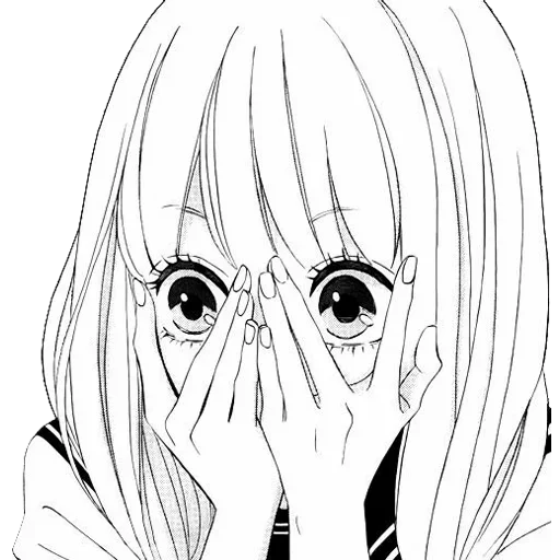 эскиз аниме мультфильм