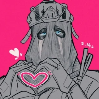 Стикер 𝙆𝙊𝙉𝙄𝙂 @sozdat_stikery_bot - 3