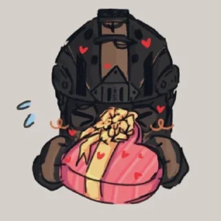 Стикер 𝙆𝙊𝙉𝙄𝙂 @sozdat_stikery_bot - 6