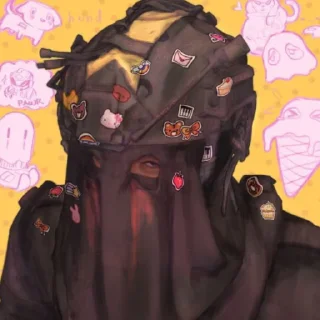 Стикер 𝙆𝙊𝙉𝙄𝙂 @sozdat_stikery_bot - 1