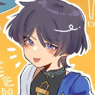 Стикер Странный странник @scaramucia_bot 😝 - 8