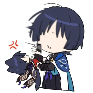 Стикер Странный странник @scaramucia_bot 😝 - 10