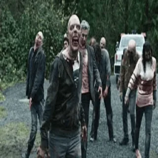 Sticker Страшные зомби - 11