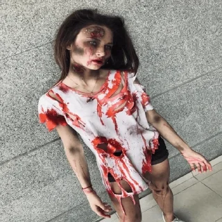 Sticker Страшные зомби - 3