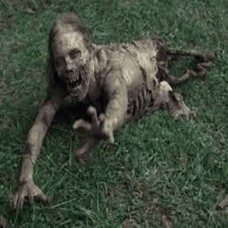 Sticker Страшные зомби - 1