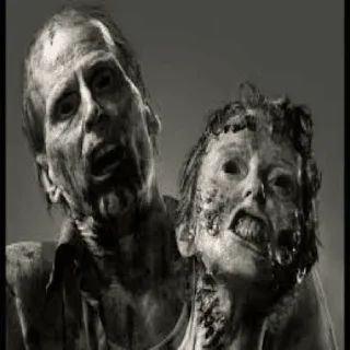 Sticker Страшные зомби - 5