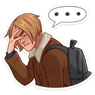 Sticker Скотт от @TgSticker - 11