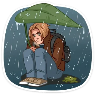 Sticker Скотт от @TgSticker - 0