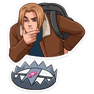 Sticker Скотт от @TgSticker - 5