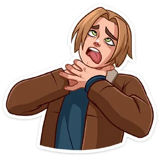 Sticker Скотт от @TgSticker - 2