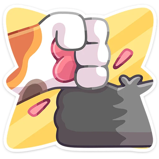 Sticker scratchy_paws_vk - 1