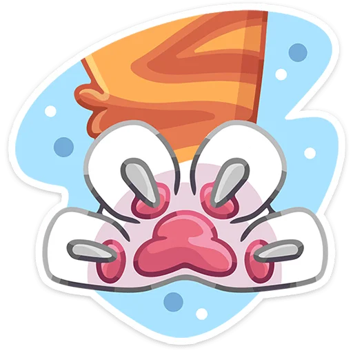 Стикер scratchy_paws_vk - 1