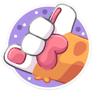 Sticker Лапки-царапки • @TgSticker - 6