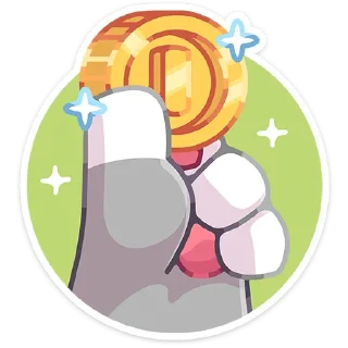 Sticker Лапки-царапки • @TgSticker - 3