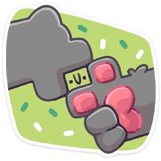 Sticker Лапки-царапки • @TgSticker - 9