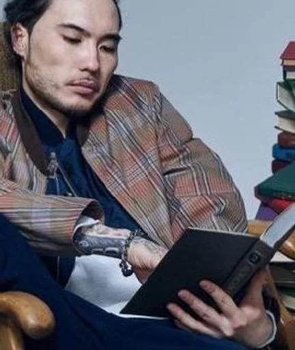 person human face clothing