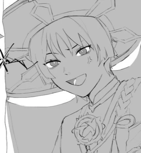 эскиз иллюстрация линейное искусство