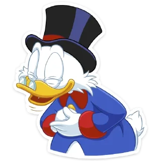 Стикер Скрудж МакДак - 3