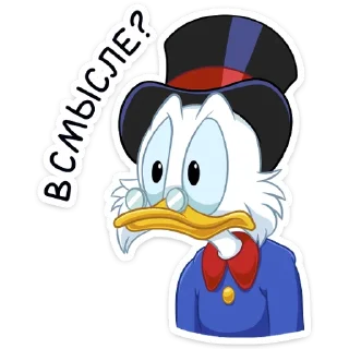 Стикер Скрудж МакДак - 7