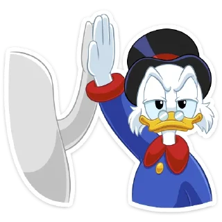 Стикер Скрудж МакДак - 5