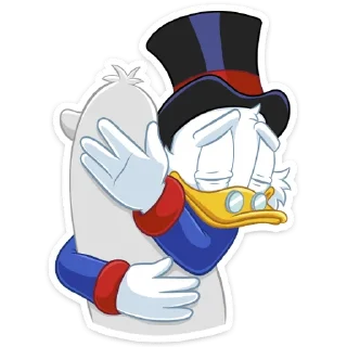 Стикер Скрудж МакДак - 6