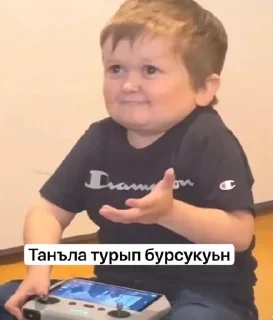 Sticker Ногайский Хасбик☝🏻 @sozdat_stikery_bot - 7