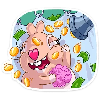 Стикер Кролик Себастьян • @TgSticker - 4