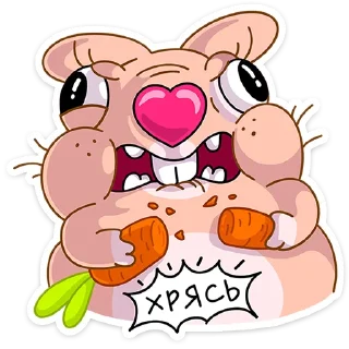 Стикер Кролик Себастьян • @TgSticker - 6