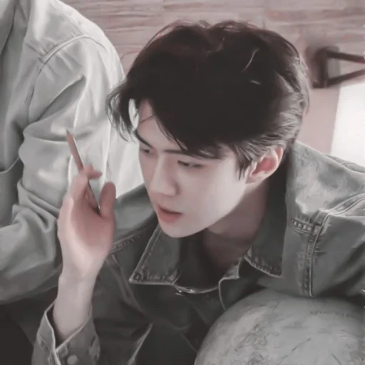 Sticker #𝐦𝐨𝐨𝐝: sehun ;: by @paradismaudit - 6