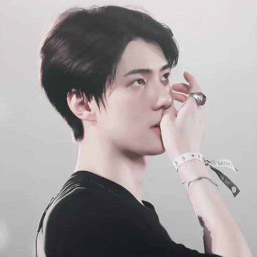 Sticker #𝐦𝐨𝐨𝐝: sehun ;: by @paradismaudit - 1
