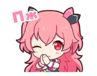 Sticker Секай головного мозга @anime4_arts - 0