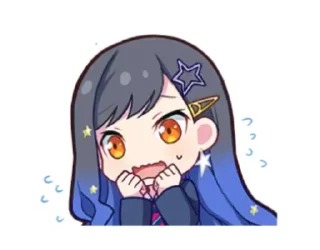 Sticker Секай головного мозга @anime4_arts - 3