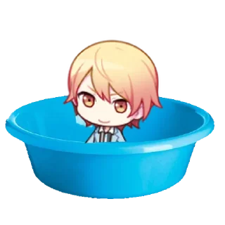 Sticker секай на дне тазика - 8