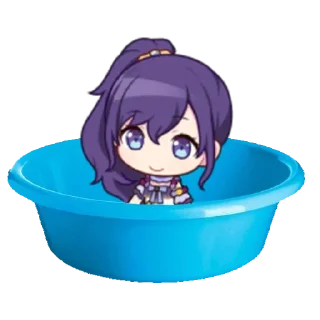 Sticker секай на дне тазика - 6