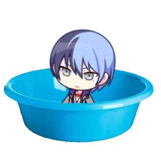 Sticker секай на дне тазика - 4