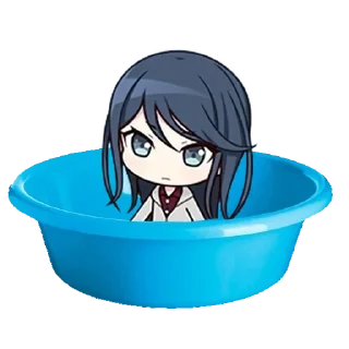 Sticker секай на дне тазика - 1