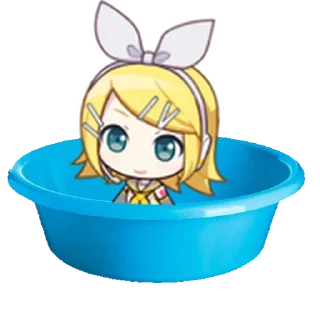 Sticker секай на дне тазика - 9